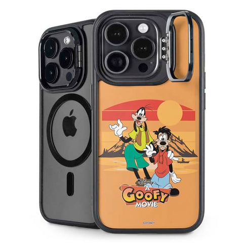Disney Goof Family Trip iPhone 15 Pro Kickstand Case